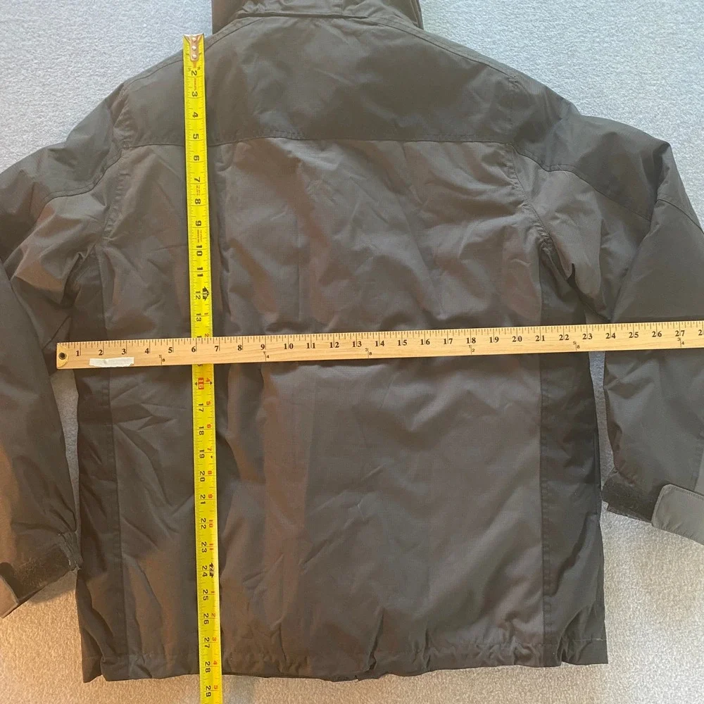 Zeroxposur 3-in-1 Systems Jacket Mens Medium Grey Black ThermoCloud Hooded Coat